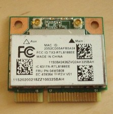 Lenovo Thinkpad E145 E545 Wireless RTL8188EE P/N:04W3808/04W3819 WiFi WLAN Card