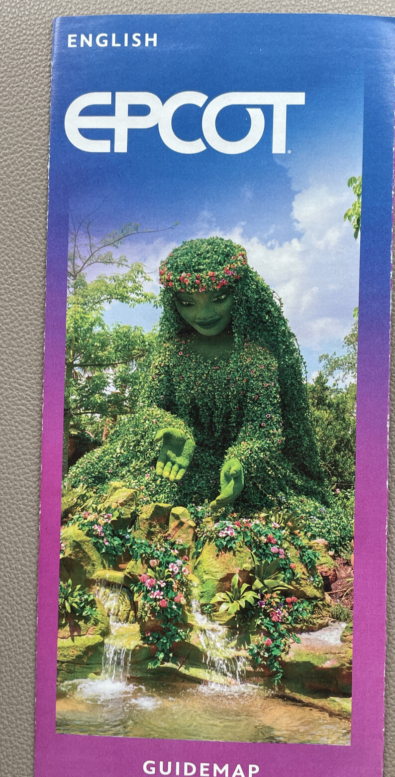 Theme Part Guide Map NEW 2023 Walt Disney World Theme Park Guide | Grelly USA