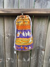 Halloween drawstring treat bags