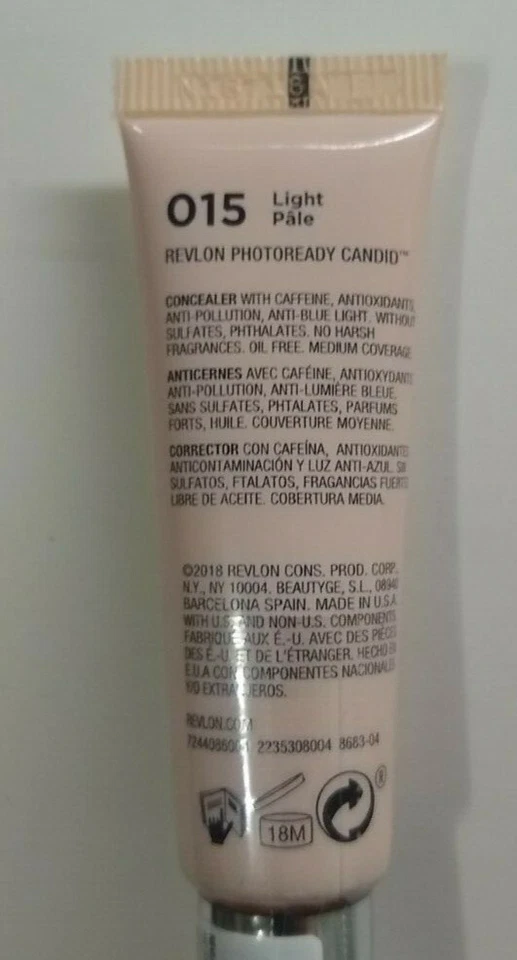 REVLON Photoready Candid LIGHT Skin Blemish Concealer #015 New - Image 3 of 3