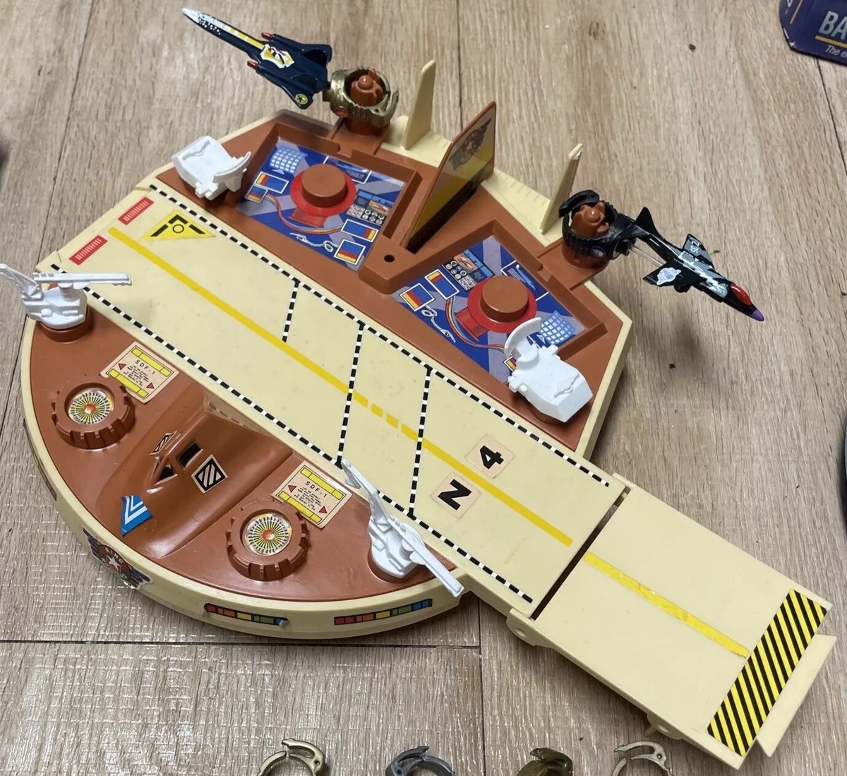 1988 Ring Raiders MOC Commander Cub Jones Sky Tiger Hero Wing