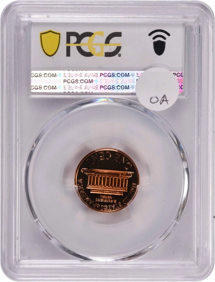 Lincoln Cent Cent Close AM FS-901 PR68RD DCAM PCGS 1999-S Foto 2 de 2