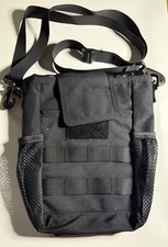 Foldable MOLLE Dump Utility Holster Pouch, Black, One Size