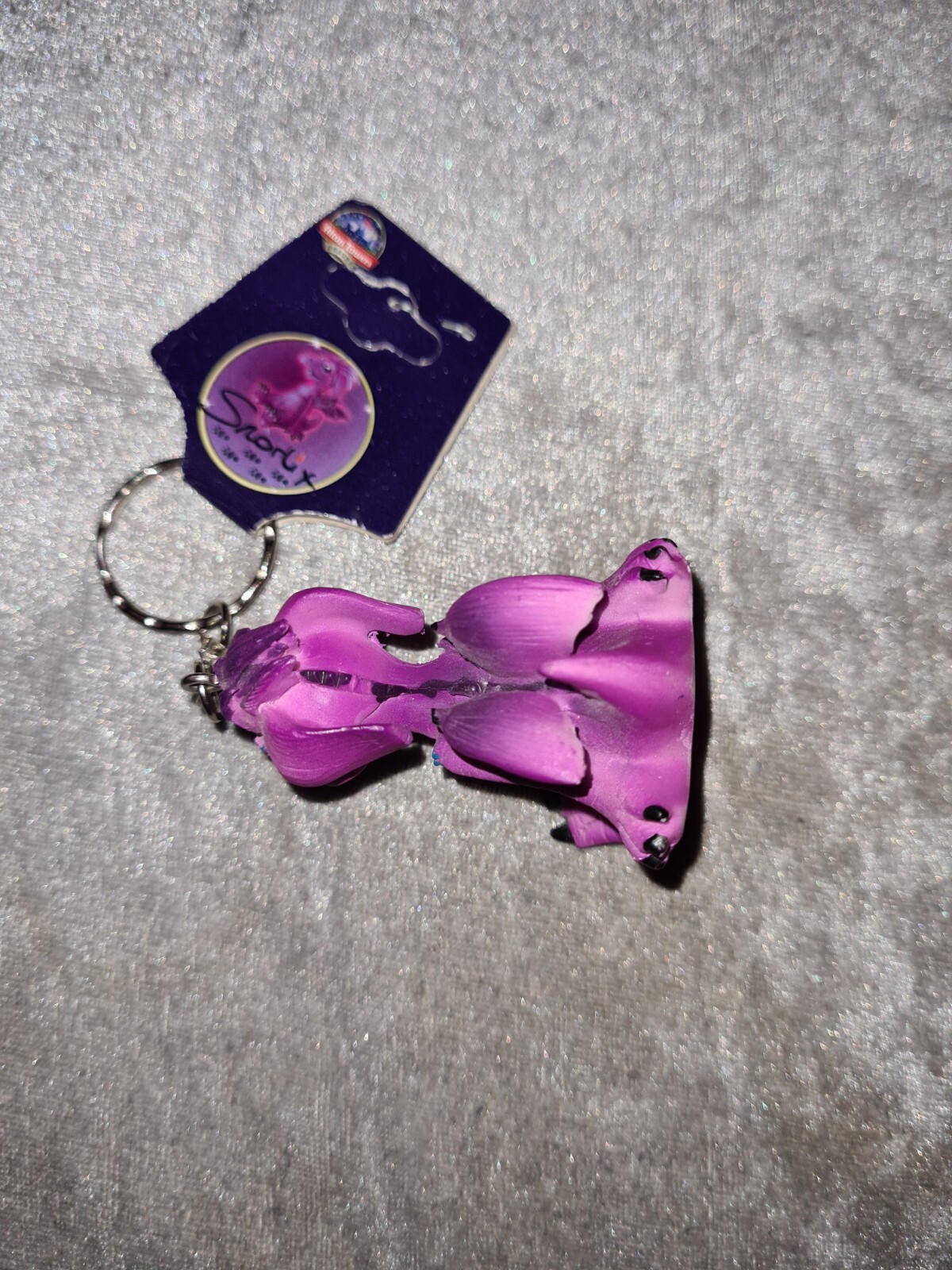 BNWT Snorlix Dragon Alton Towers Purple Keyring Rare eBay