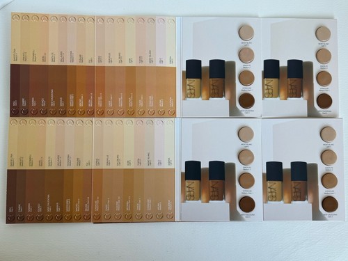 Lot 4 X NARS Sheer Glow Foundation 4-Shade Sample Cards - Picture 3 of 4