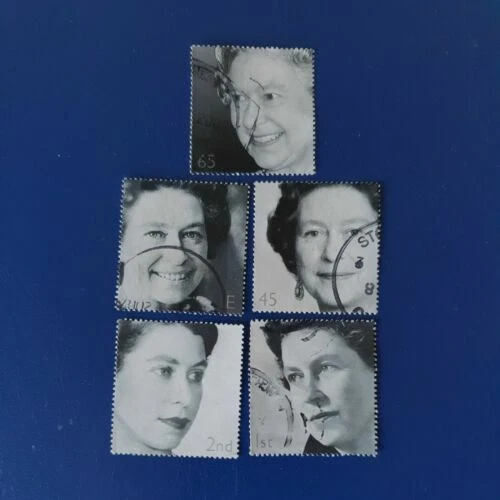 Royalty Used Great Britain Commemorative Stamps (2000s)