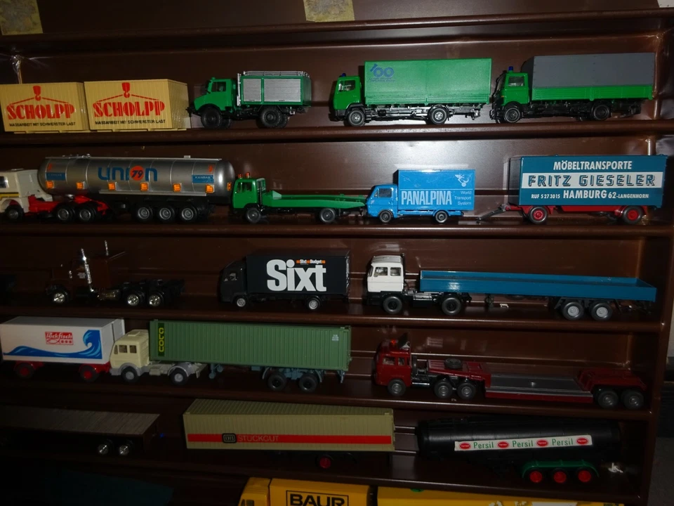 Herpa, Wiking E Altro: Confezione Di Modelli Di Camion E Parti Di Ricambio (14) - Immagine 4 di 4