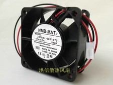 NMB 6025 2410ML-04W-B70 DC12V 0.58A 60 25MM 2-Pin Silent Cooling Fan