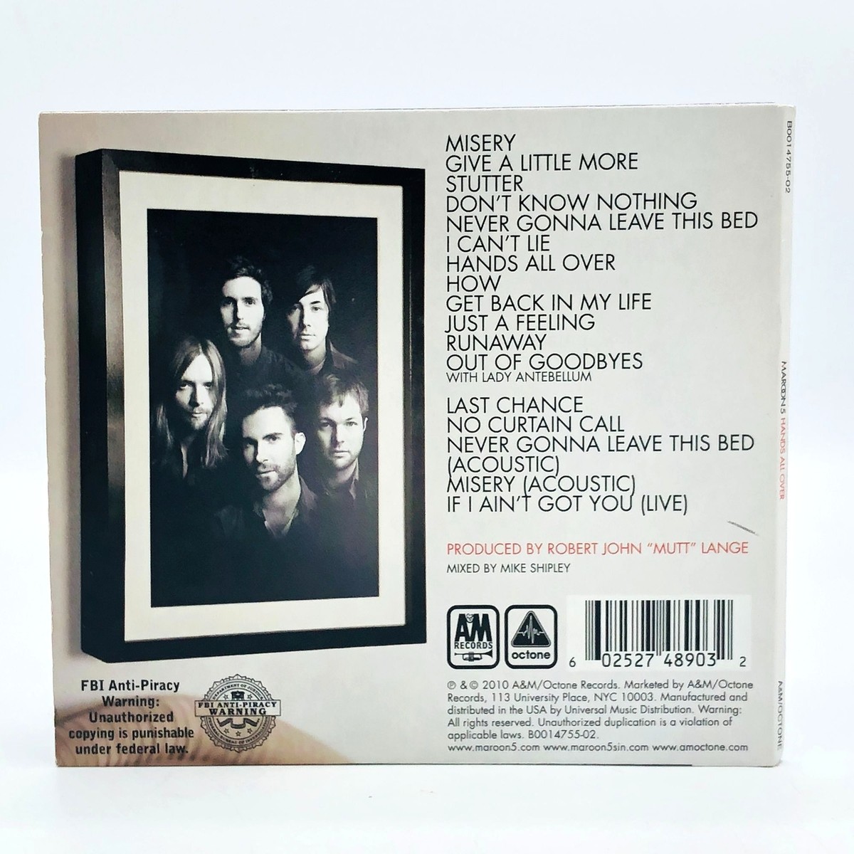 レア　マルーン5 直筆サインCD maroon 5 hands all over Maroon 5 – Hands All Over – Vinyl (Gatefold, LP, Album