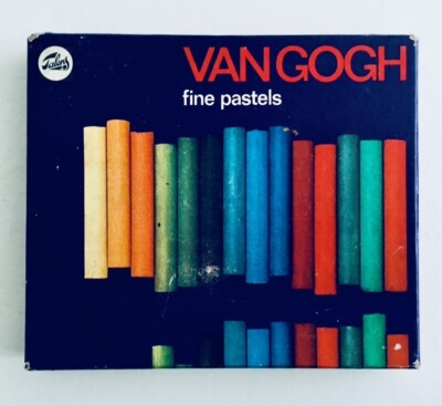 Van Gogh Fine Art Pastels 30色セット Vintage VAN GOGH FINE PASTEL SET, (1970s), Slightly Used, (30