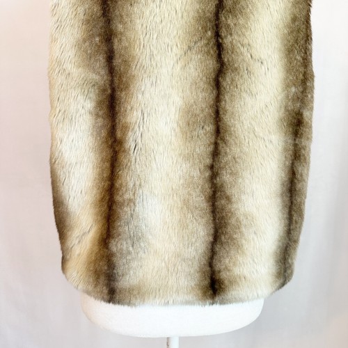 FENN WRIGHT MANSON Cashmere Blend Faux Fur Vest Size Small - Picture 13 of 16