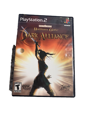 Baldur's Gate: Dark Alliance (PlayStation 2, 2005) Complete, Cleaned, and Tested