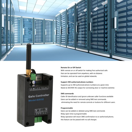 Abridor de puerta GSM 4G Interruptor de relé de control remoto Llamada gratuita SMS Comando Soporte Ajuste - Imagen 15 de 22