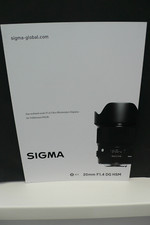 2016 SIGMA OBJEKTIV DG HSM KAMERA PROSPEKT KATALOG CAMERA LENS BROCHURE !!!!!!!!