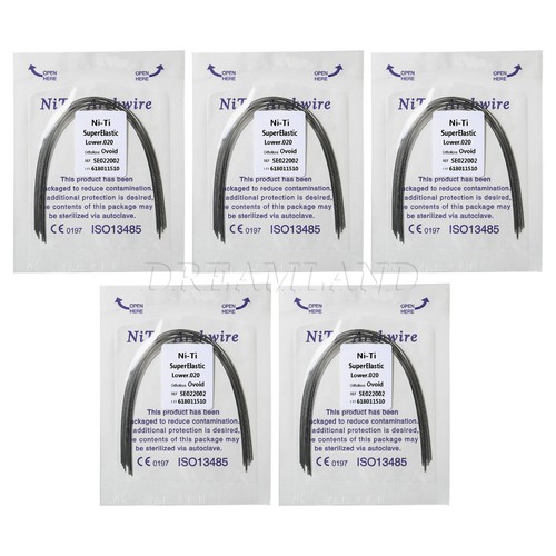 Sale Ortho NITI Arch Wire/Stainless/NITI Rectangular Arch Wire Full Sizes - Afbeelding 89 van 176