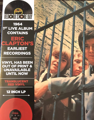 Yardbirds Five Live (With Eric Clapton) Red Vinyl RSD Record Store