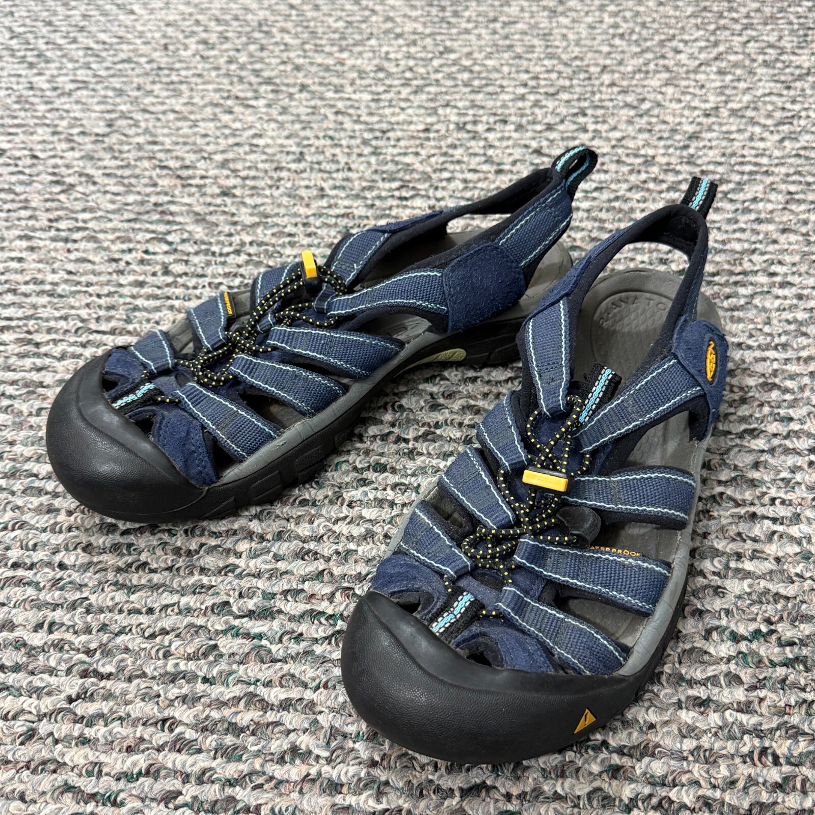 Scarpa Keen Newport H2 donna 8 blu escursionismo impermeabile outdoor cinturino regolabile