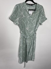 Plus Size Womens Summer Ruffle Dress Ladies Short Sleeve Frill Mini Sun Dresses