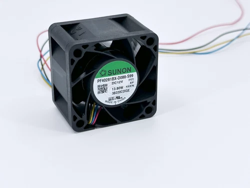 PF40281BX-D088-S99 SUNON 40mm x 28 mm Fan 12VDC 22000RPM PWM Tach Auto Restart