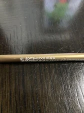 ESTEE LAUDER ARTISTS EYE PENCIL 01 SOFT SMUDGE BLACK CRAYON DESIGN