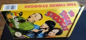 The Three Stooges 1989 NES Nintendo Authentic Working Complete With Box & Manual