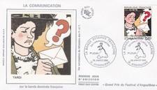 FRANCE 1988 FDC LA BANDE DESSINEE FRANCAISE YT 2512