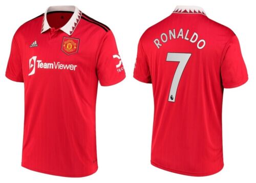 adidas Manchester United 2022-2023 Home Jersey - Ronaldo 7 I Heim ManUnited CR7-