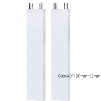 40*200mm Aluminum Water Liquid Cooler Block Heatsink For Computer CPU Radiator