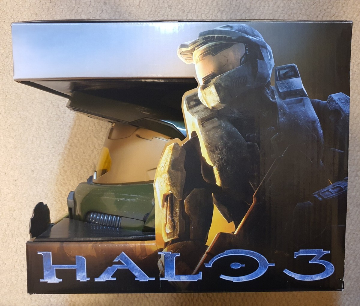 New Halo 3 Master Chief Deluxe Helmet With Search Lights | eBay