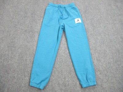 Jordan Pants Mens Small Blue Flight Essential Statement Sweat Joggers 28X26 
