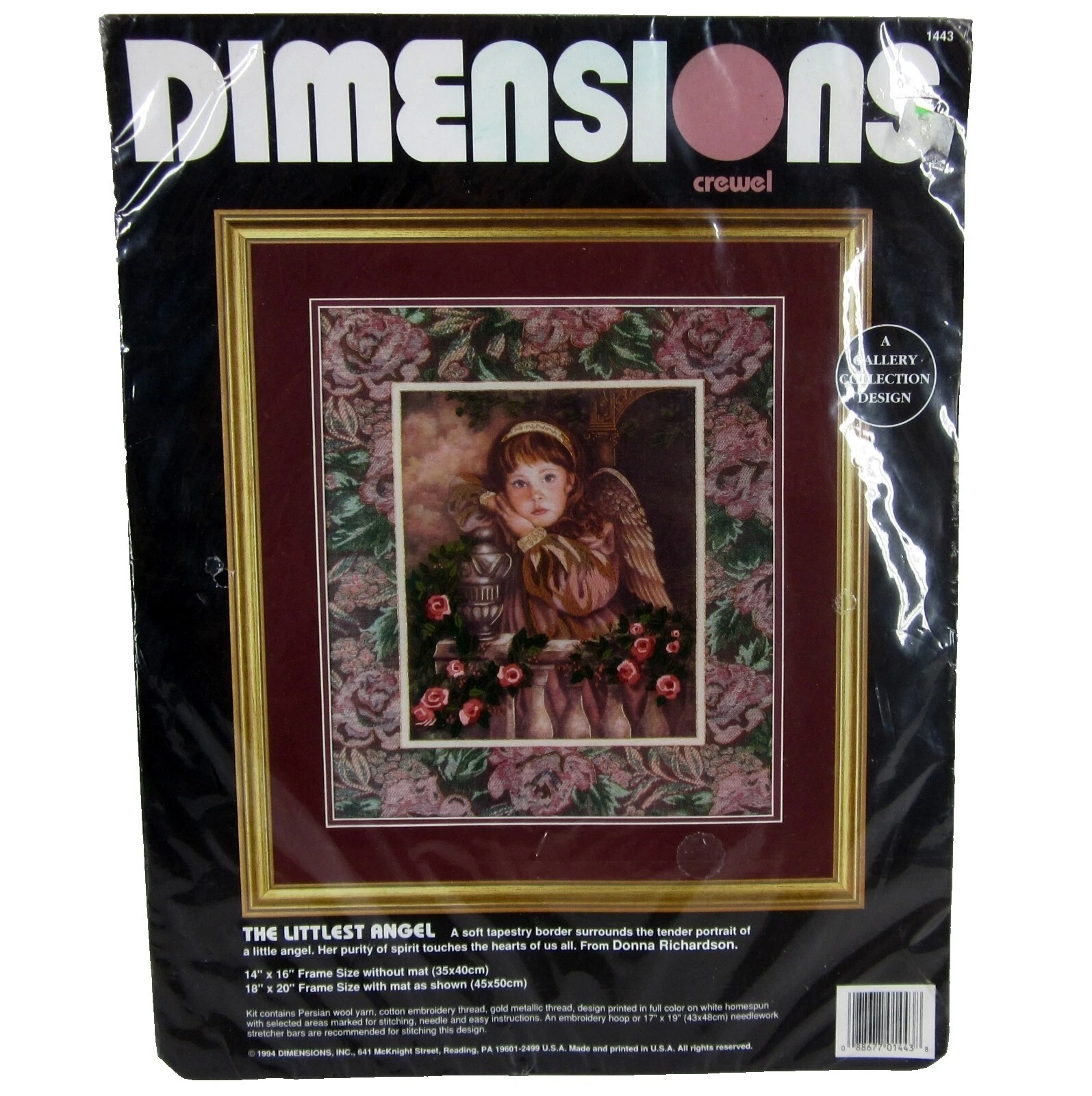 Dimensions Framed Picture Crewel Embroidery Kits