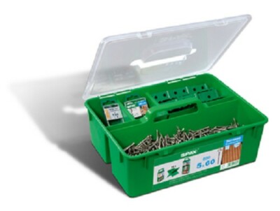 Spax Green Box, Spax Zylinderkopf 5 x 60, Edelstahl A2, Profiset Terrassenbau