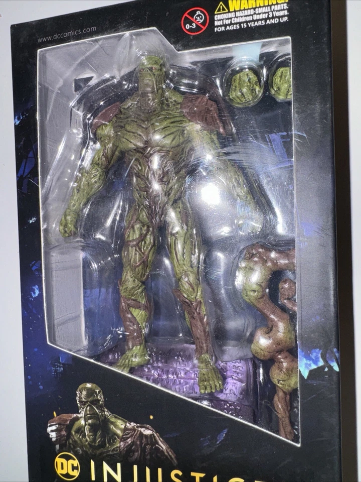 Hiya Toys DC Comics Injustice 2 Swamp Thing 1:18 Scale Action Figure Brand New - Image 3 of 4