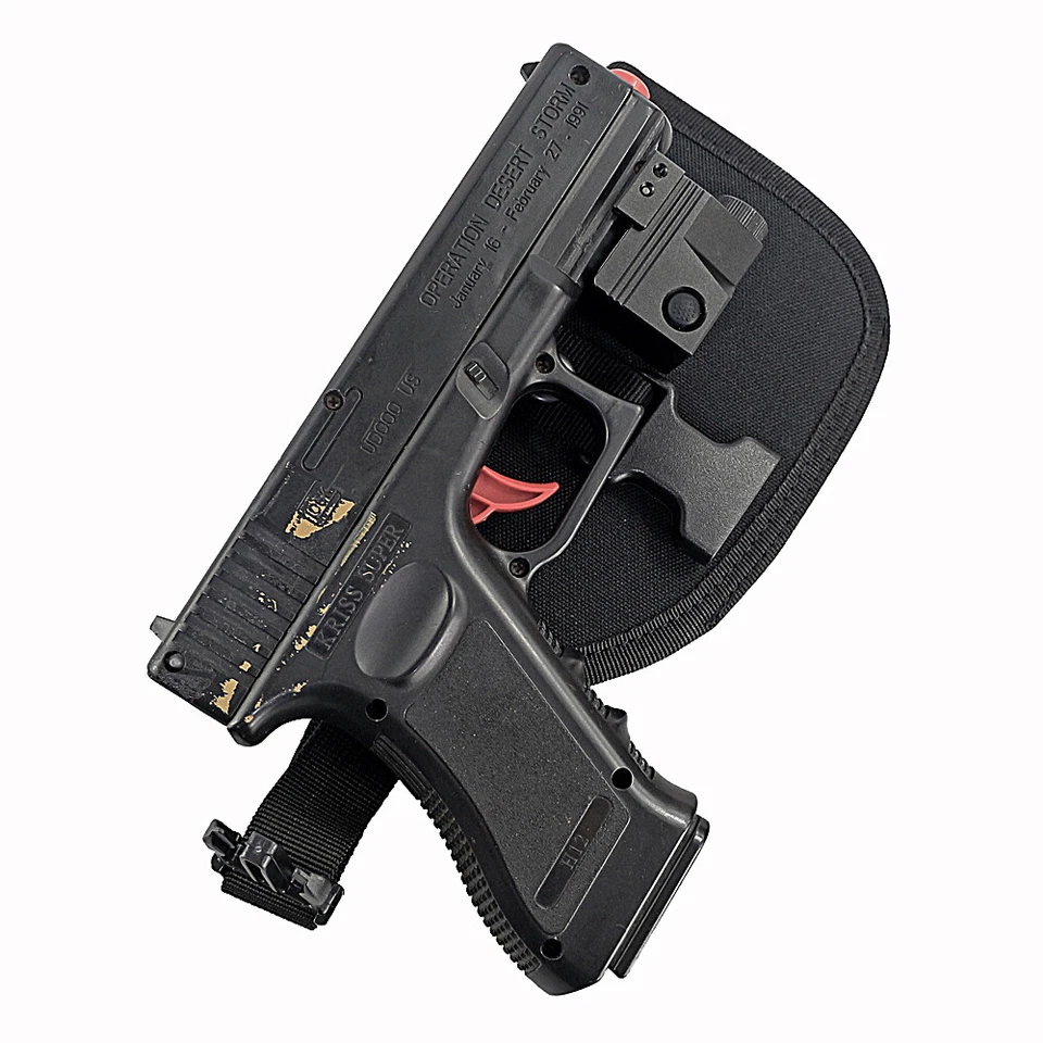 Universal Compact OWB Holster for Pistols with Flashlight or Optic/Light/Laser - Image 4 of 4