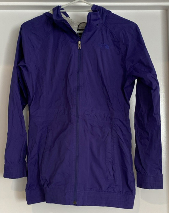 The North Face Women's Lightweight Hooded Jacket Hyvent 2.5L, Size M, Purple,VGC