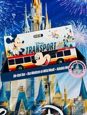 2025 Disney Parks Transport Diecast Bus Mickey Mouse New