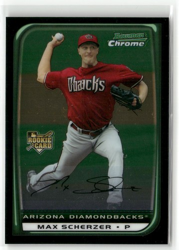 Max Scherzer #BDP33 2008 Bowman Draft Picks card