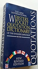 The New International Webster's Pocket Computer Dictionary Hardco