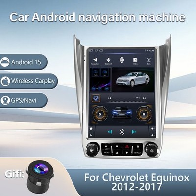 For 2010-2017 Chevrolet Equinox Android14 Apple CarPlay Car Stereo Radio GPS Nav