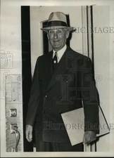1938 Press Photo Sen McAdoo Defeated for Renomination in California - nef50595