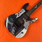 White ZombieLTD Electric Guitar HH Black Hardware Floyd FAST SHIP