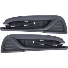 Fog Light Cover Set For 2013-2015 Honda Civic Sedan Front HO1039113 HO1038113