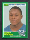 1989 Score Football Barry Sanders Rookie #257 Mint Detroit Lions HOF RC