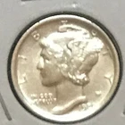 U.S. Mercury Dime AU 1920