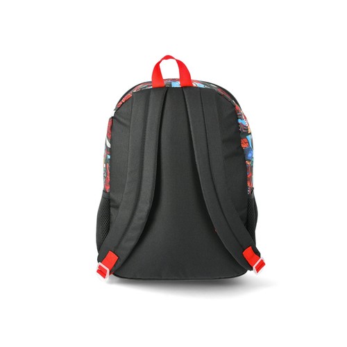 Spider-Man Backpack Boys 16" Light-Up Badge Red - Picture 5 of 7