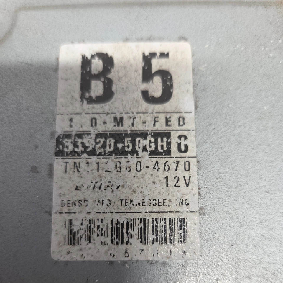 1997 Geo Metro Suzuki Swift ECM ECU module computer 33920-50GH0 - Image 2 of 3