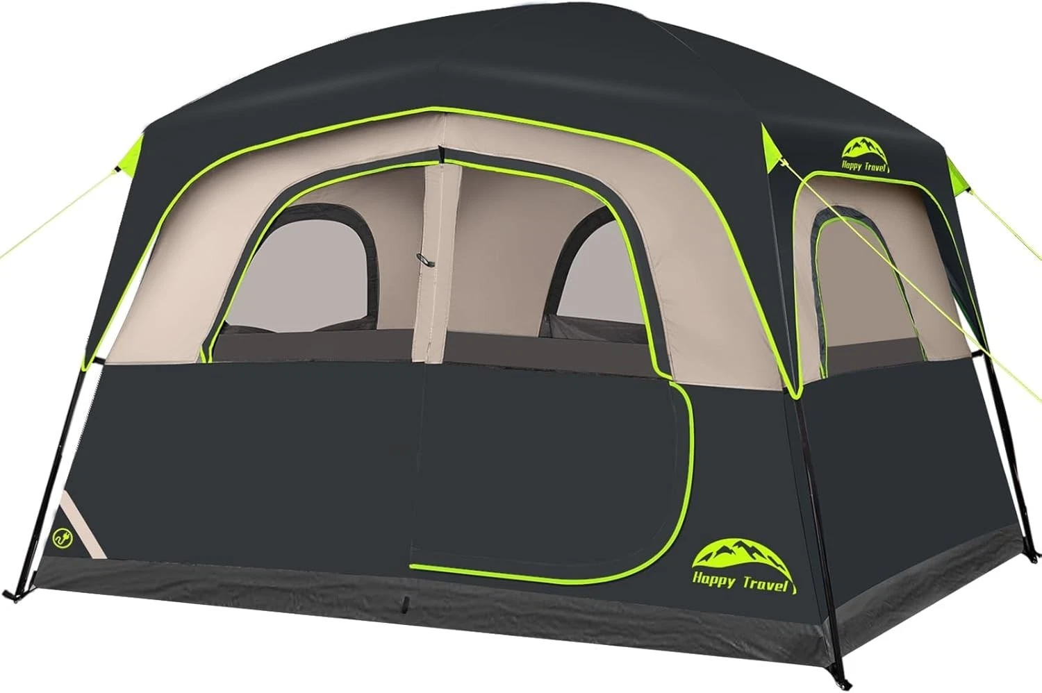 Tent 6 Person Tents Camping Waterproof Easy Setup Camping Tent W/ Rainfly