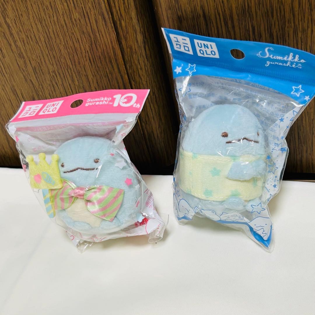Uniqlo Sumikko Gurashi Set of 6 Hand-Sized Plush Toys Characters Collection thumbnail 3