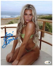 Izzi Dame Autographed 8x10 Photo Pro Wrestling WWE Signed Zobie COA #7