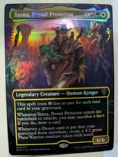 Yuma, Proud Protector (Borderless) Commander: Outlaws of Thunder Junction Foil